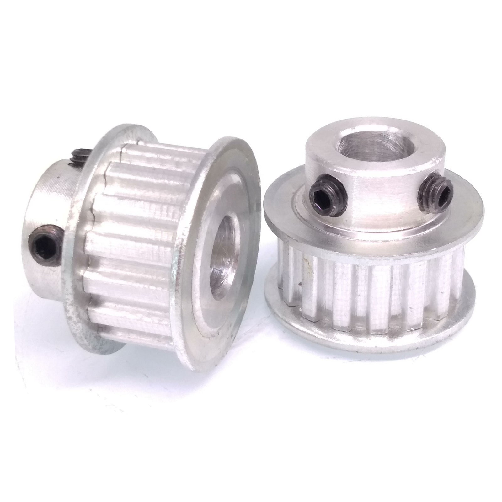 2x XL 16T Timing Belt Pulley Synchronous Wheel 10mm Bore For 10mm Width Belt