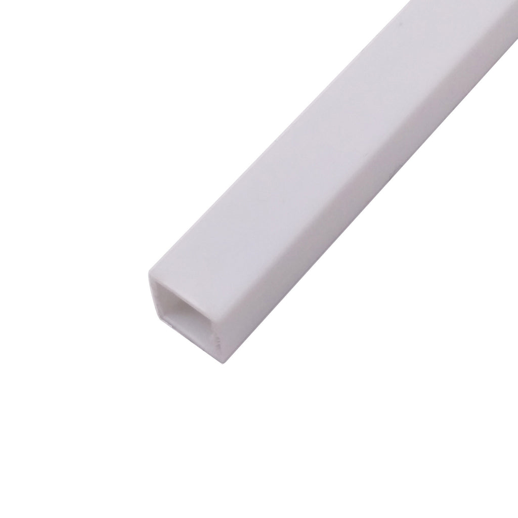 US Stock 10x ABS Styrene Plastic Rectangular Square Tube Model Layout 6mmx9.84"