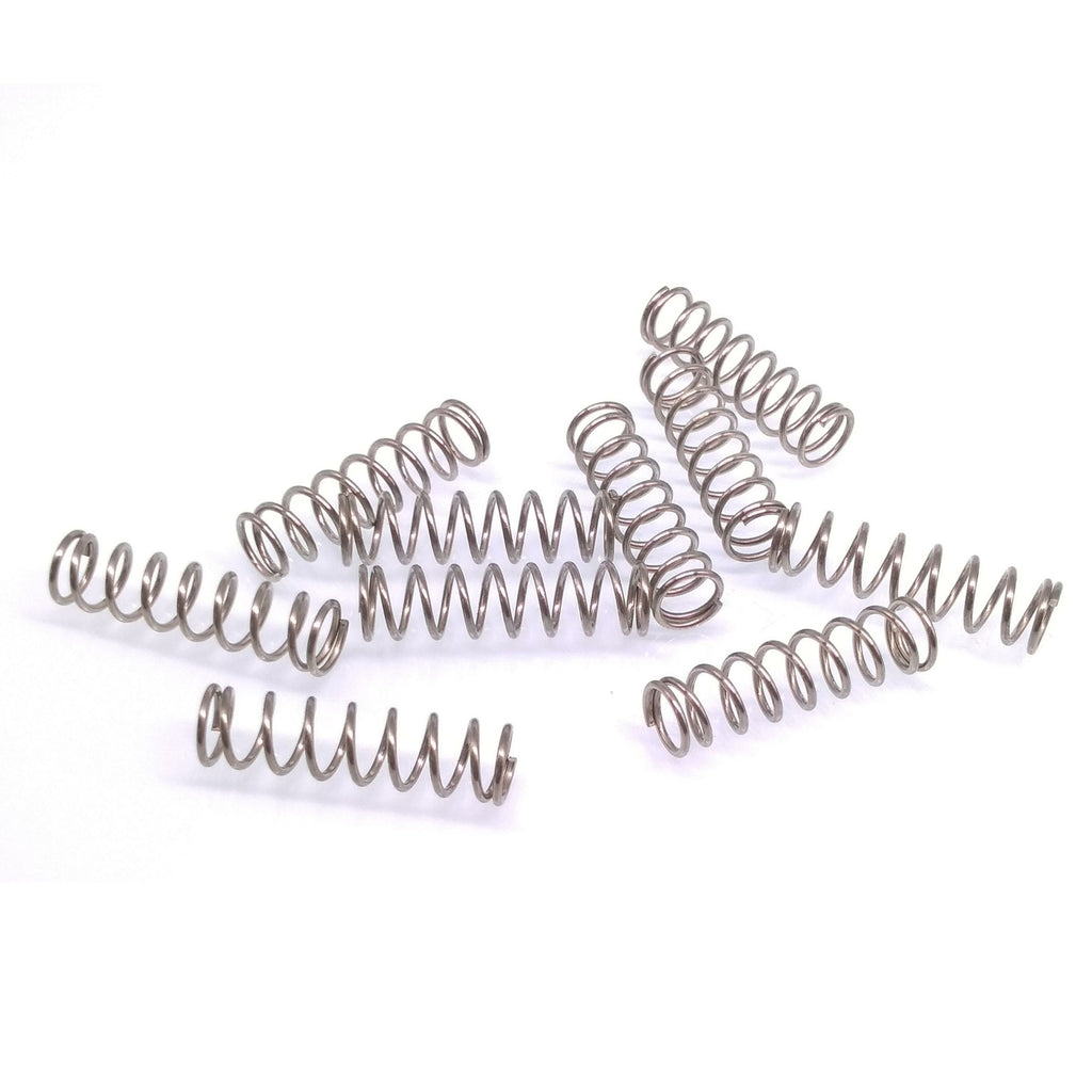 10pcs 0.8mm x 7mm x 25mm Stainless Steel Compression Spring Pressure Spring