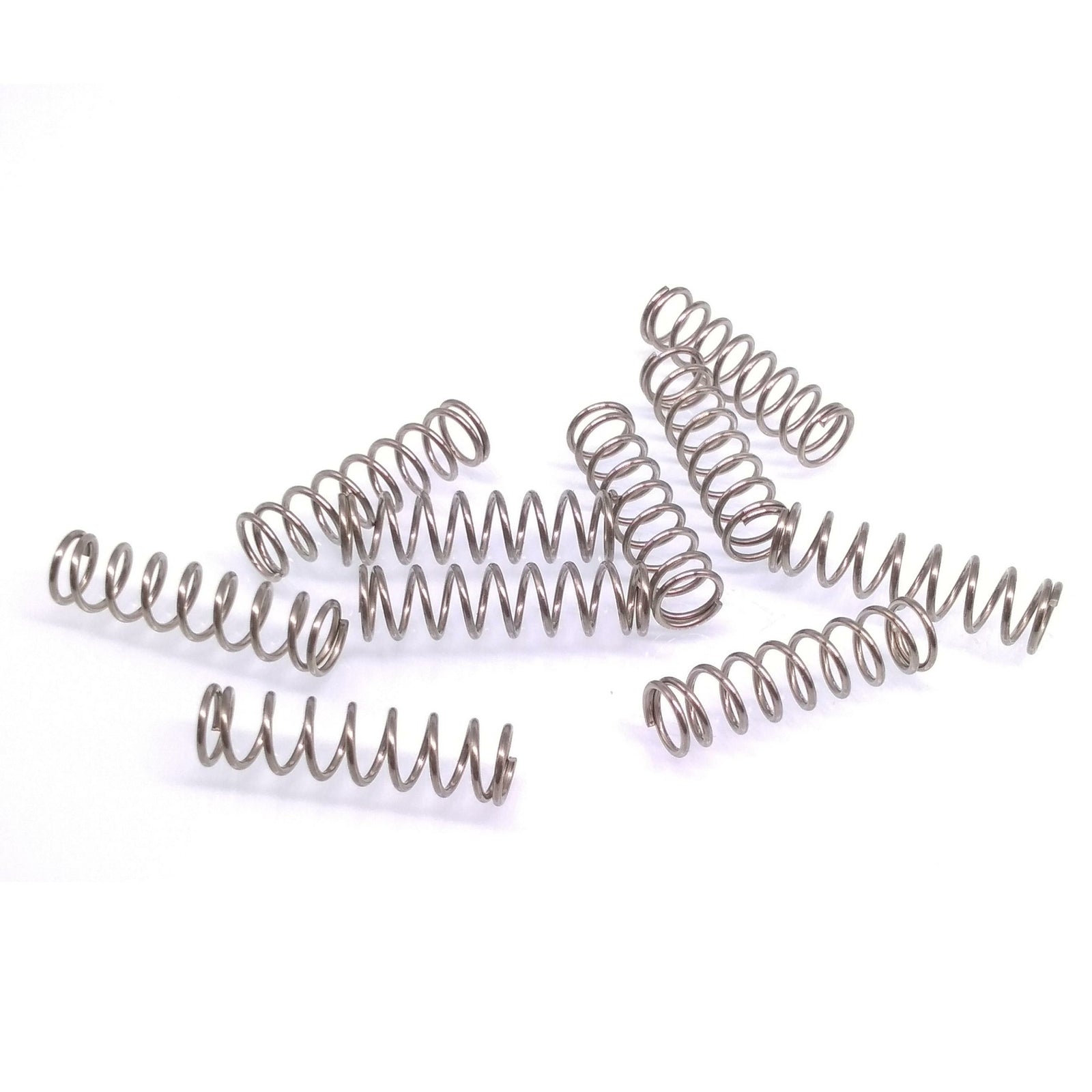 10pcs 0.8mm x 7mm x 25mm Stainless Steel Compression Spring Pressure Spring