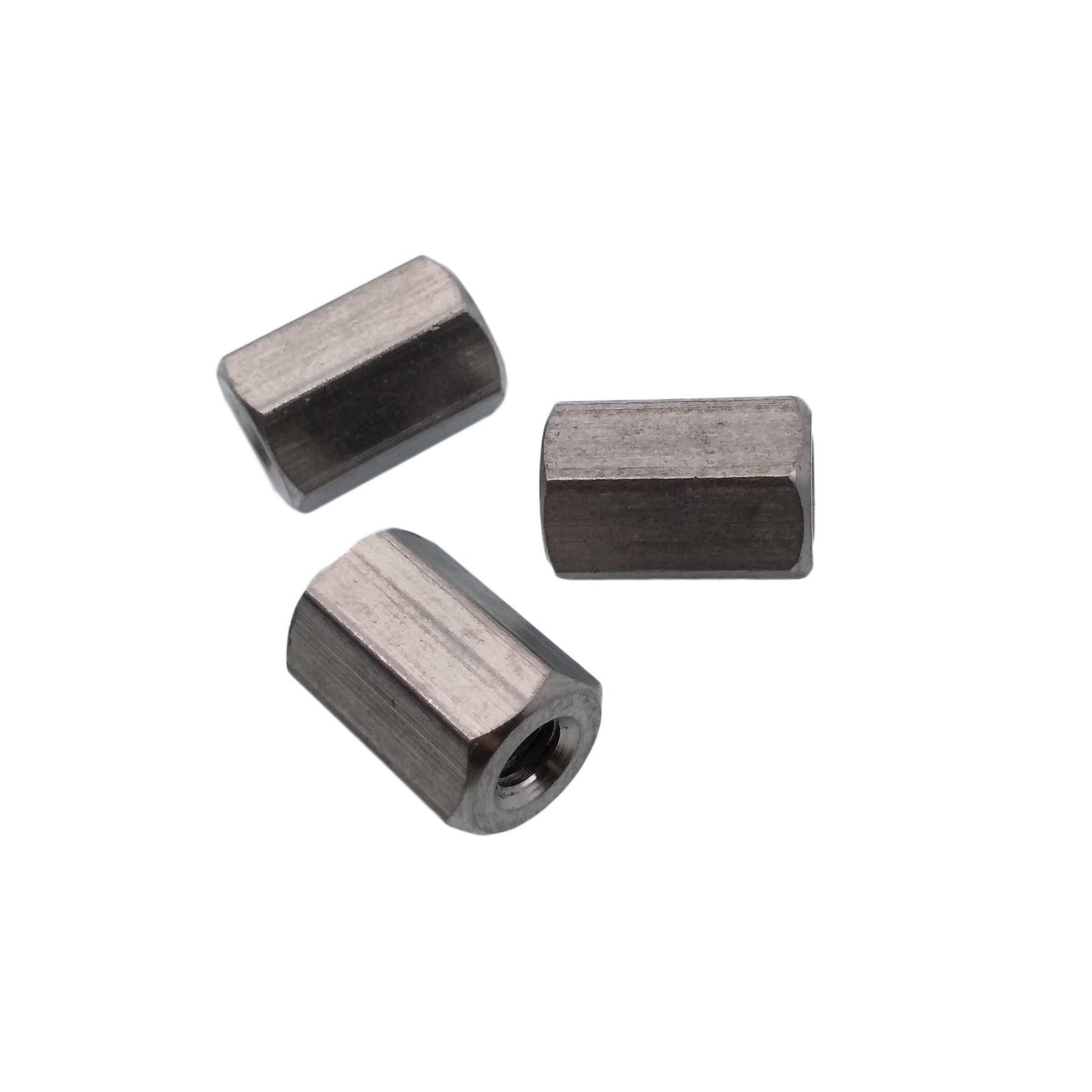 US Stock 10pcs M4 x 0.7 x 12mm Stainless steel Long Coupling Hex Nut Connector