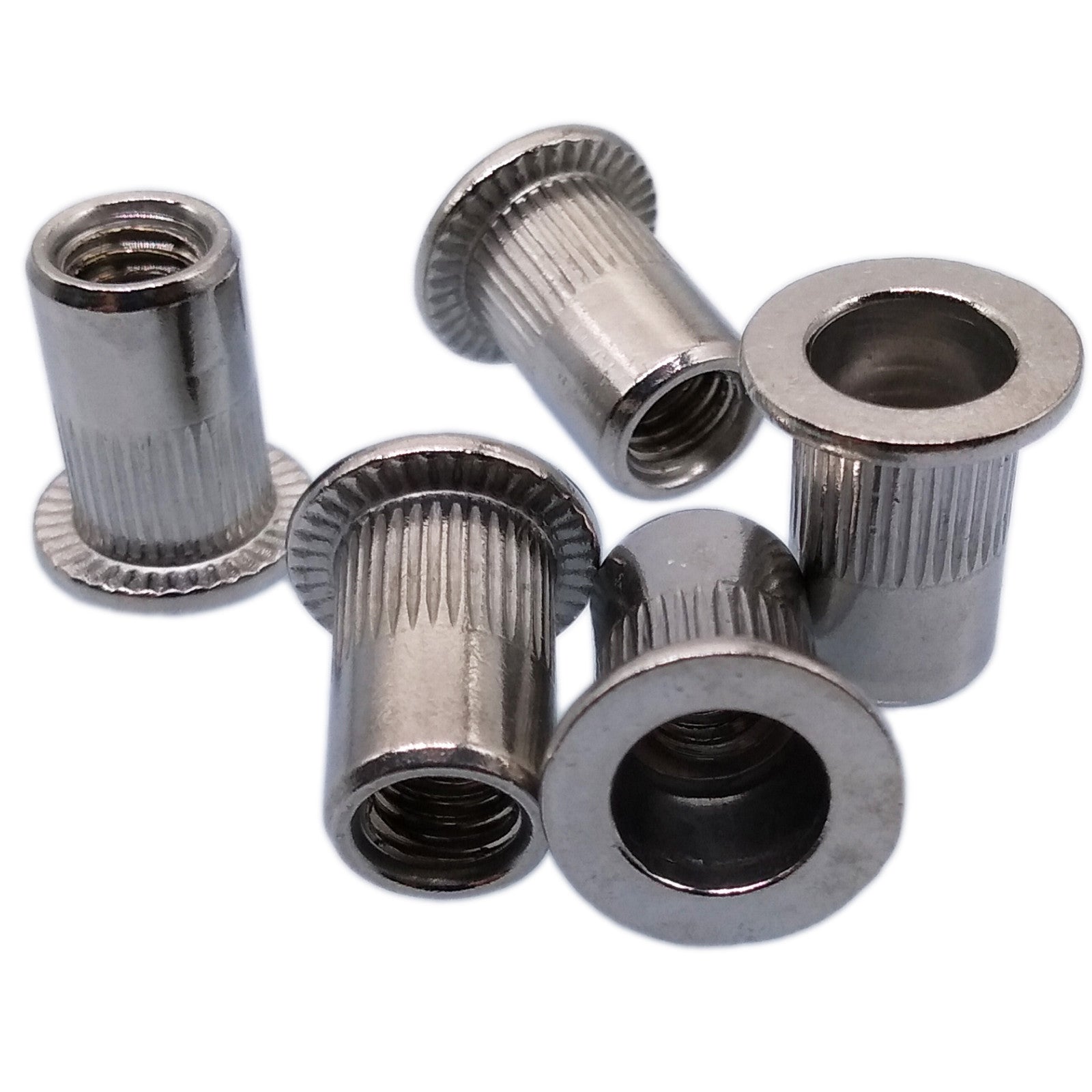 10pcs M10x1.5x21mm LFK Stainless Steel Rivet Nut Rivnut Insert Nutsert