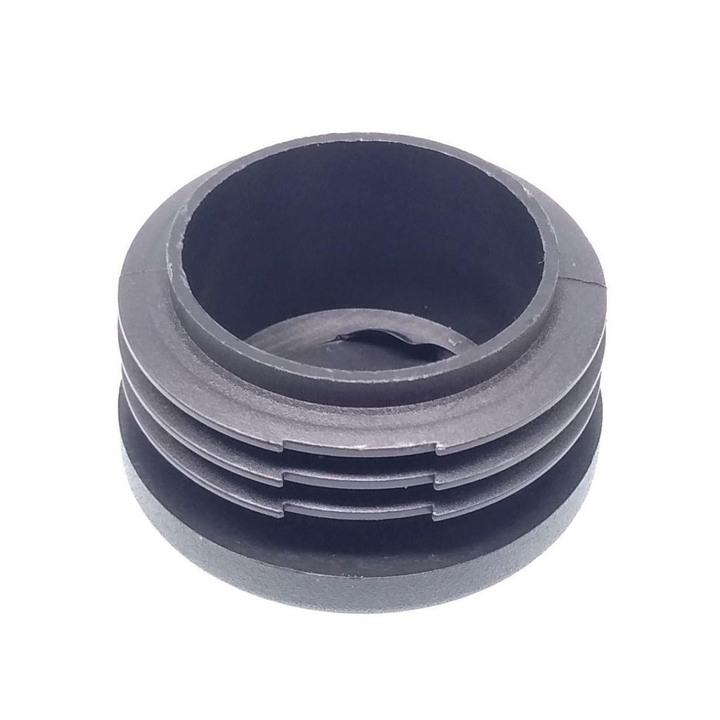 20pcs Round Plastic Black Blanking End Cap Caps Tube Pipe Inserts Plug Bung 38mm