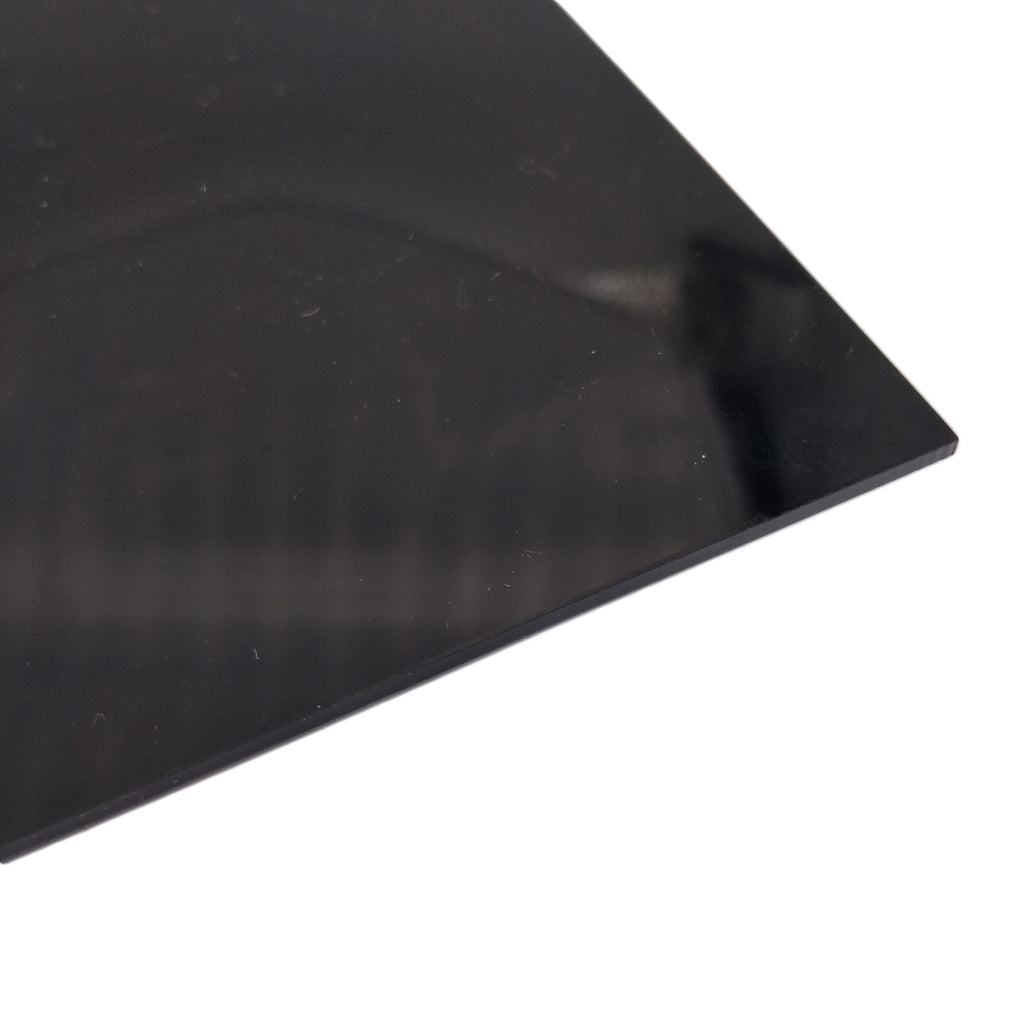 1pc Black Acrylic Sheets Transparent PMMA Panels 200mm * 300mm * 1.7mm ±10%
