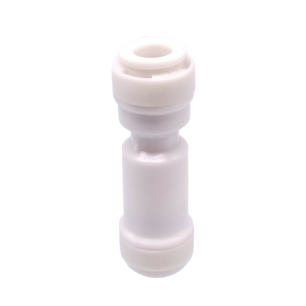 2pcs 1/4" to 1/4" Tube Straight Quick Connect Check Valve Push Fit