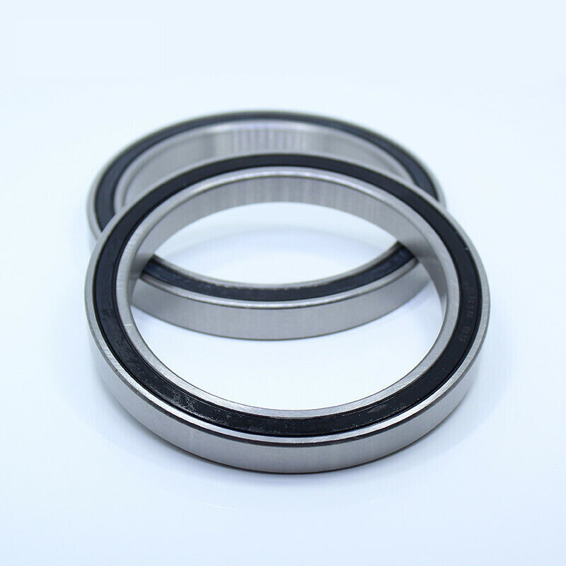 2pcs 6816-2RS Bearing 80x100x10 mm Thin Section 6816RS Ball Bearings 6816