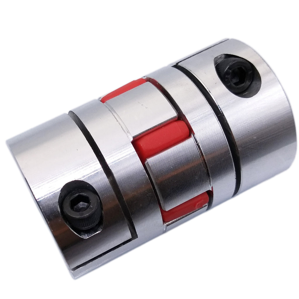 AU Stock 16mm x 17mm CNC Flexible Plum Coupling Shaft Coupler Connect D40 L65