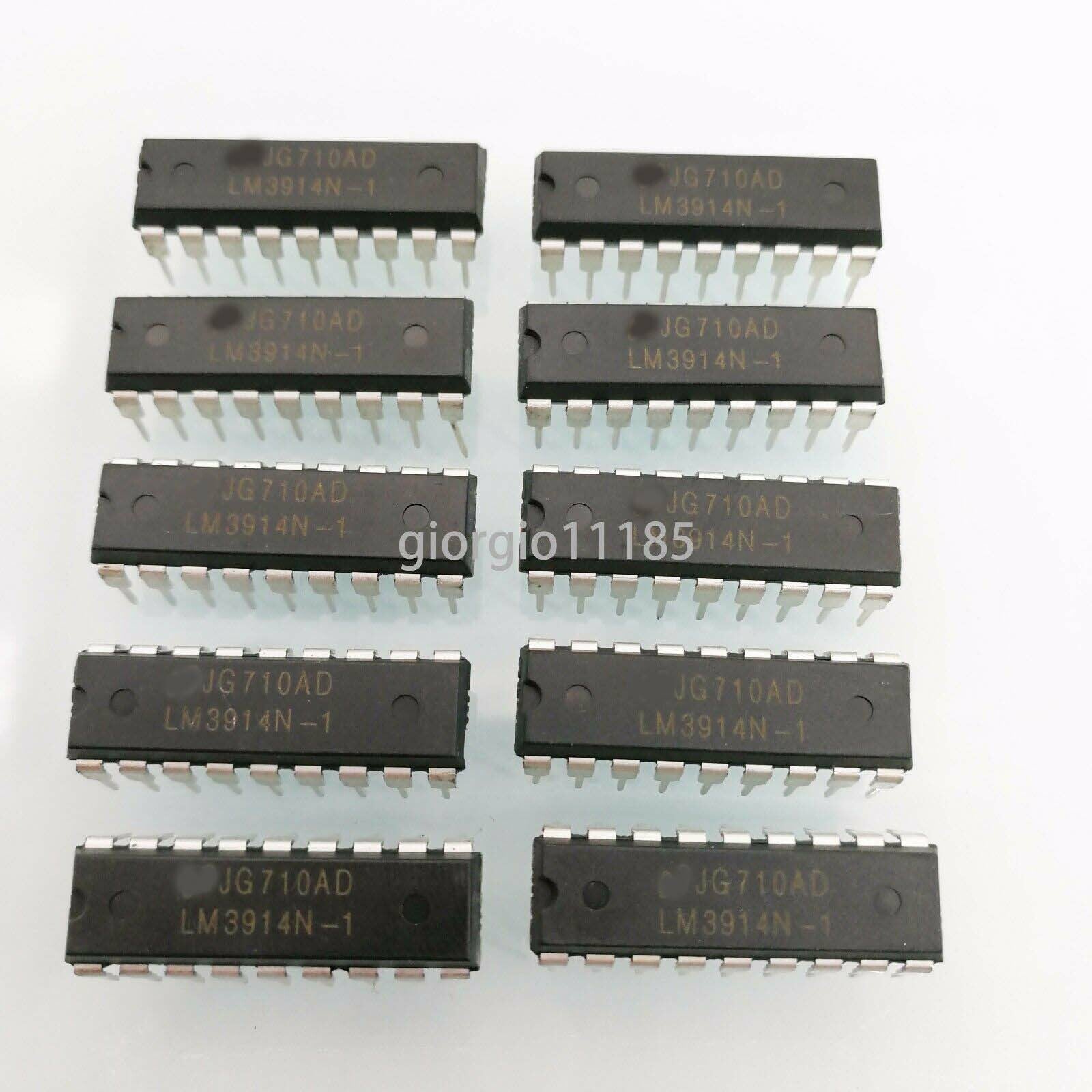 AU Stock 10pcs LM3914N LM3914 DIP18 LED Display Driver Bargraph Dot Mode IC