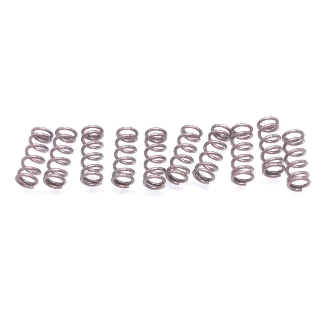 10x 0.6mm Wire Dia Stainless Steel Compression Spring Pressure OD 4mm Length 10