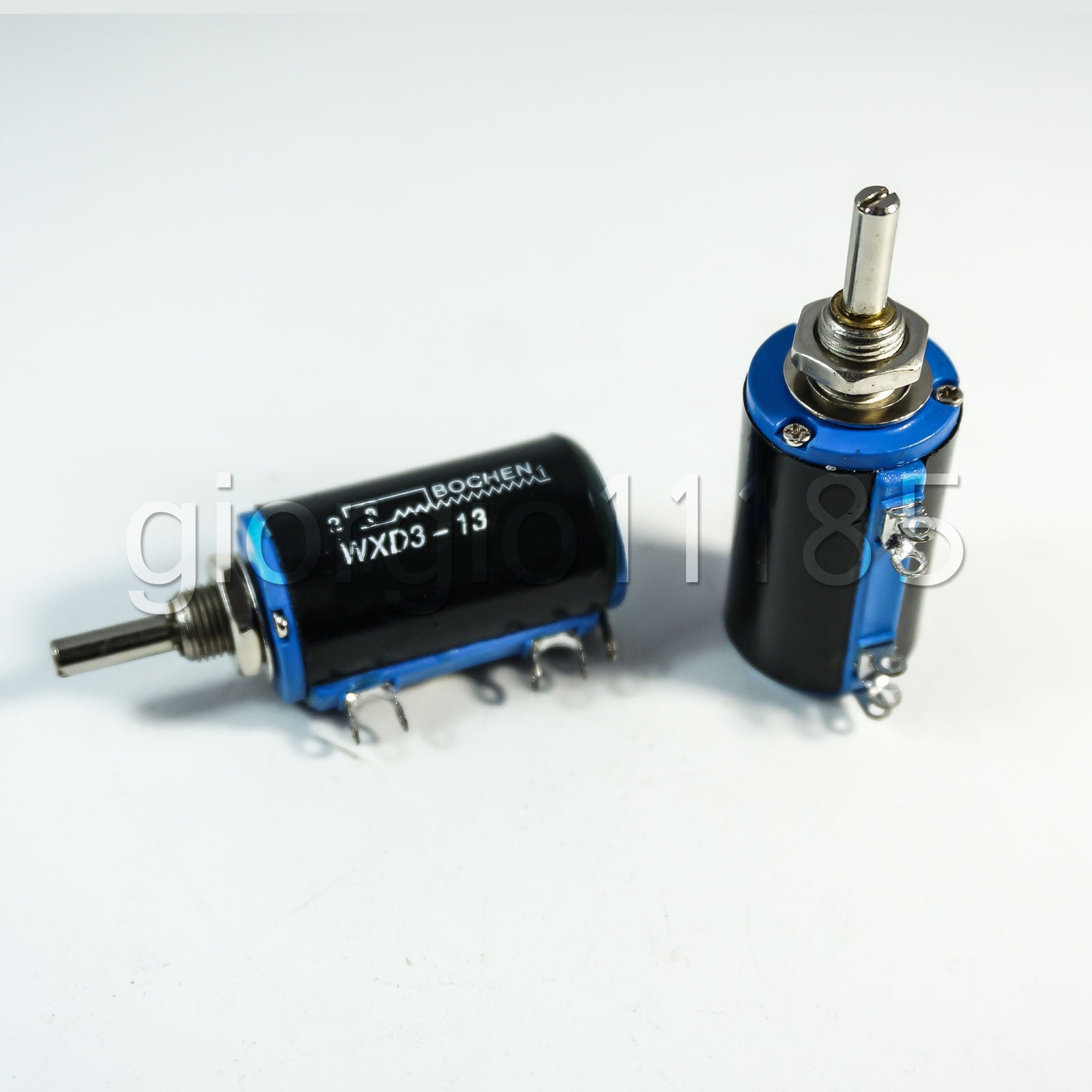 US Stock 2x 100K ohm WXD3-13 Rotary Multi-turn Wirewound Precision Potentiometer