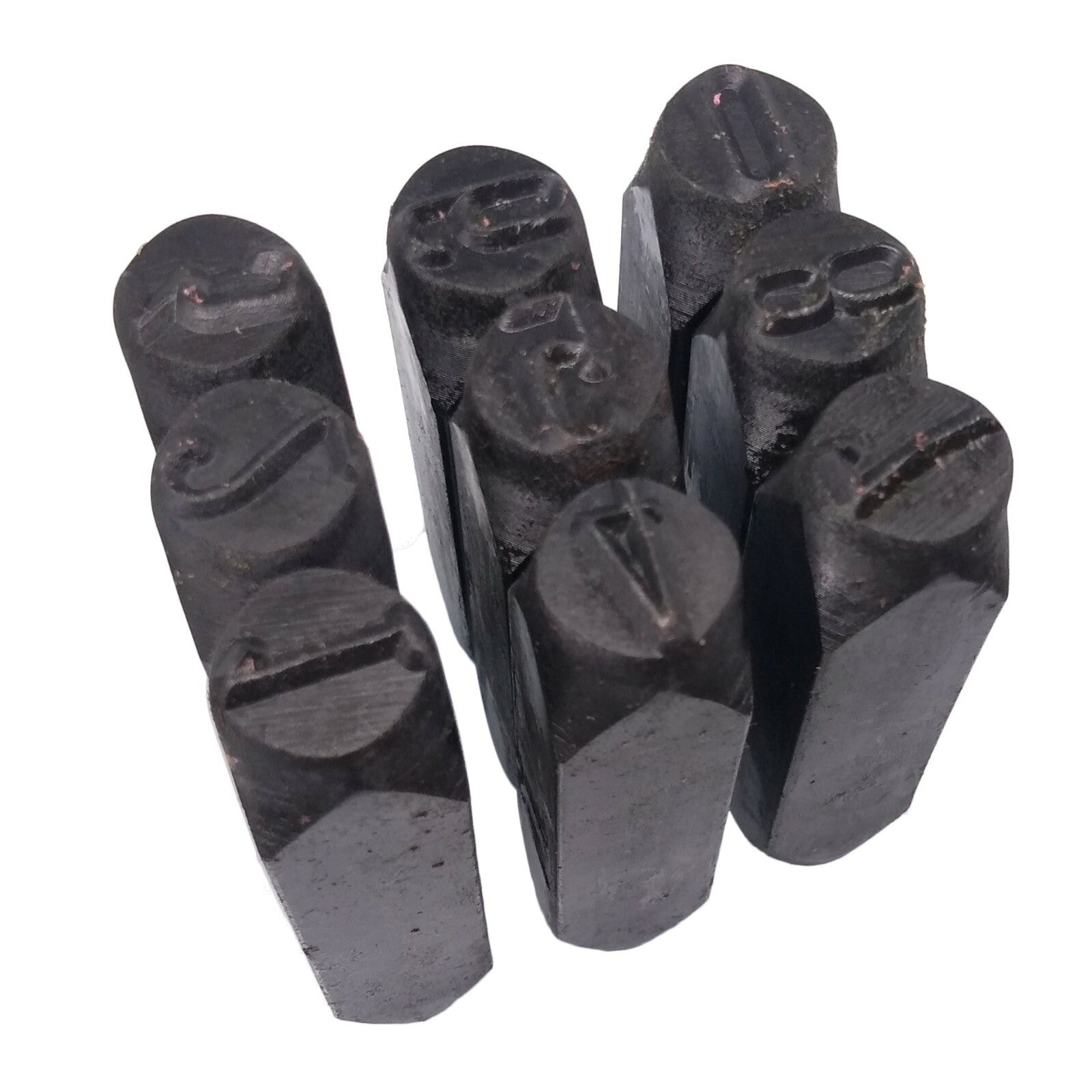AU Stock36pcs 1/2" 12.5mm Letter & Number Stamp Punch Set Hardened Steel Metal