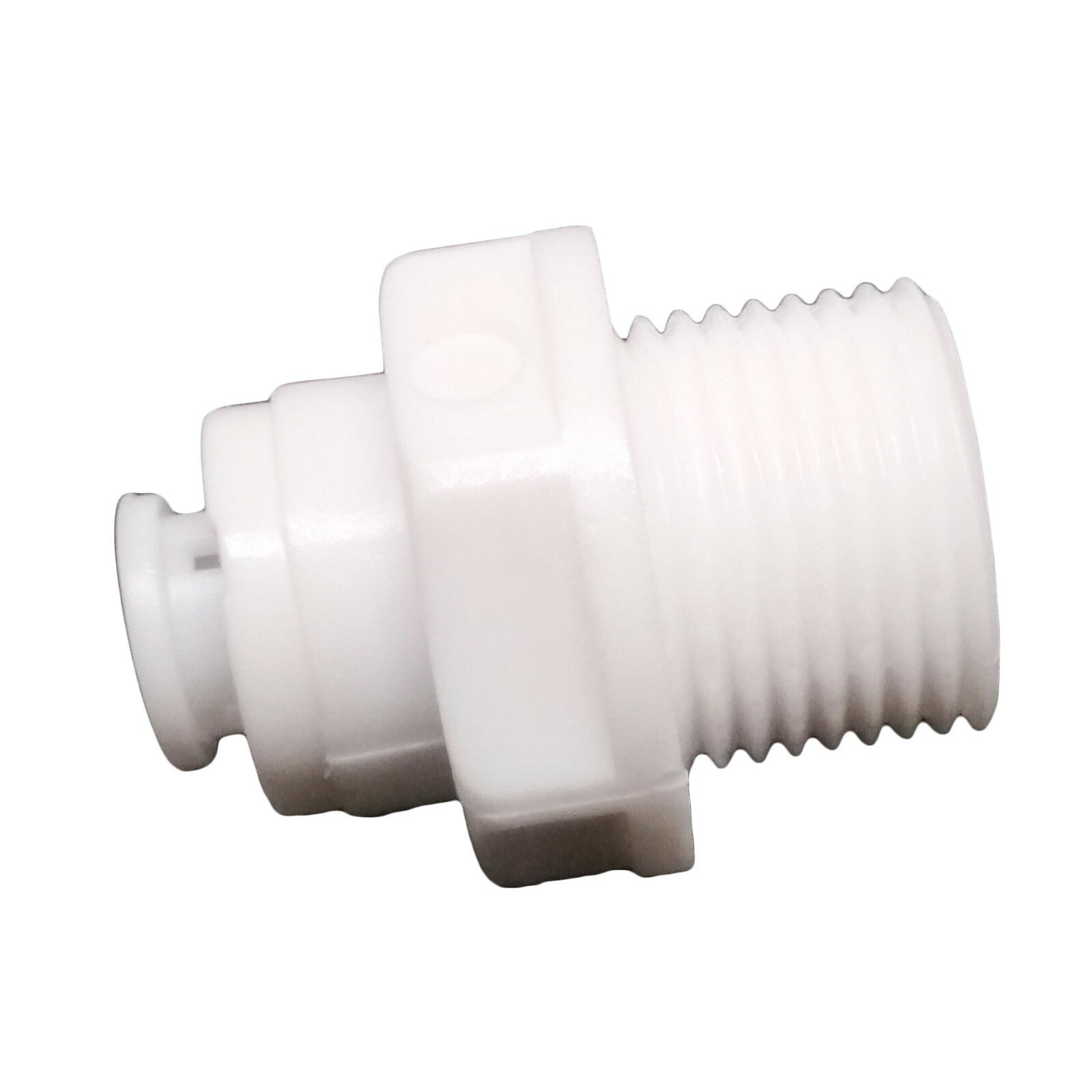 US Stock 2pcs 3/8" Male Thread to 1/4" Tube Quick Connect Push Fit