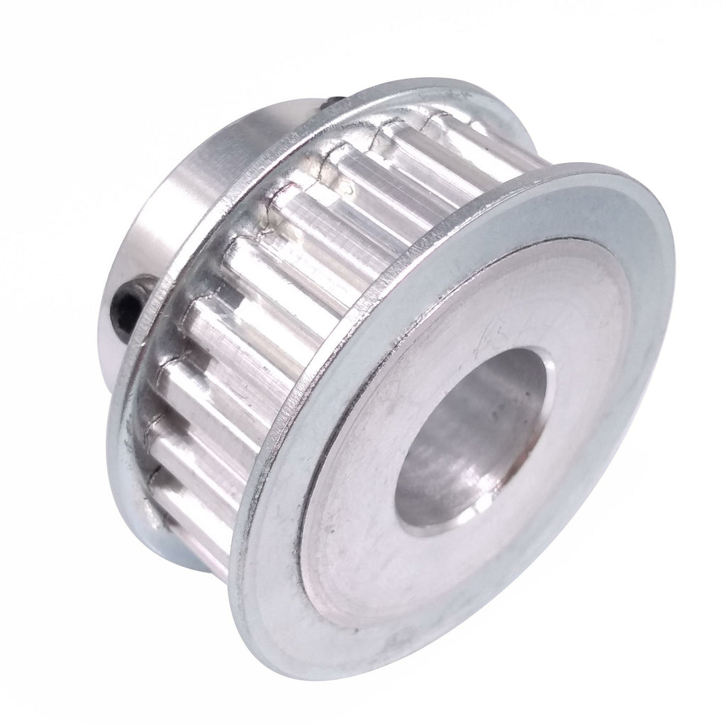 2pcs XL 24T Timing Belt Pulley Synchronous Wheel 15mm Bore For 10mm Width Belt