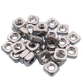 US Stock 20x M4 4mm Stainless Steel A2 Square Nuts For Metric Screws Bolt DIN557