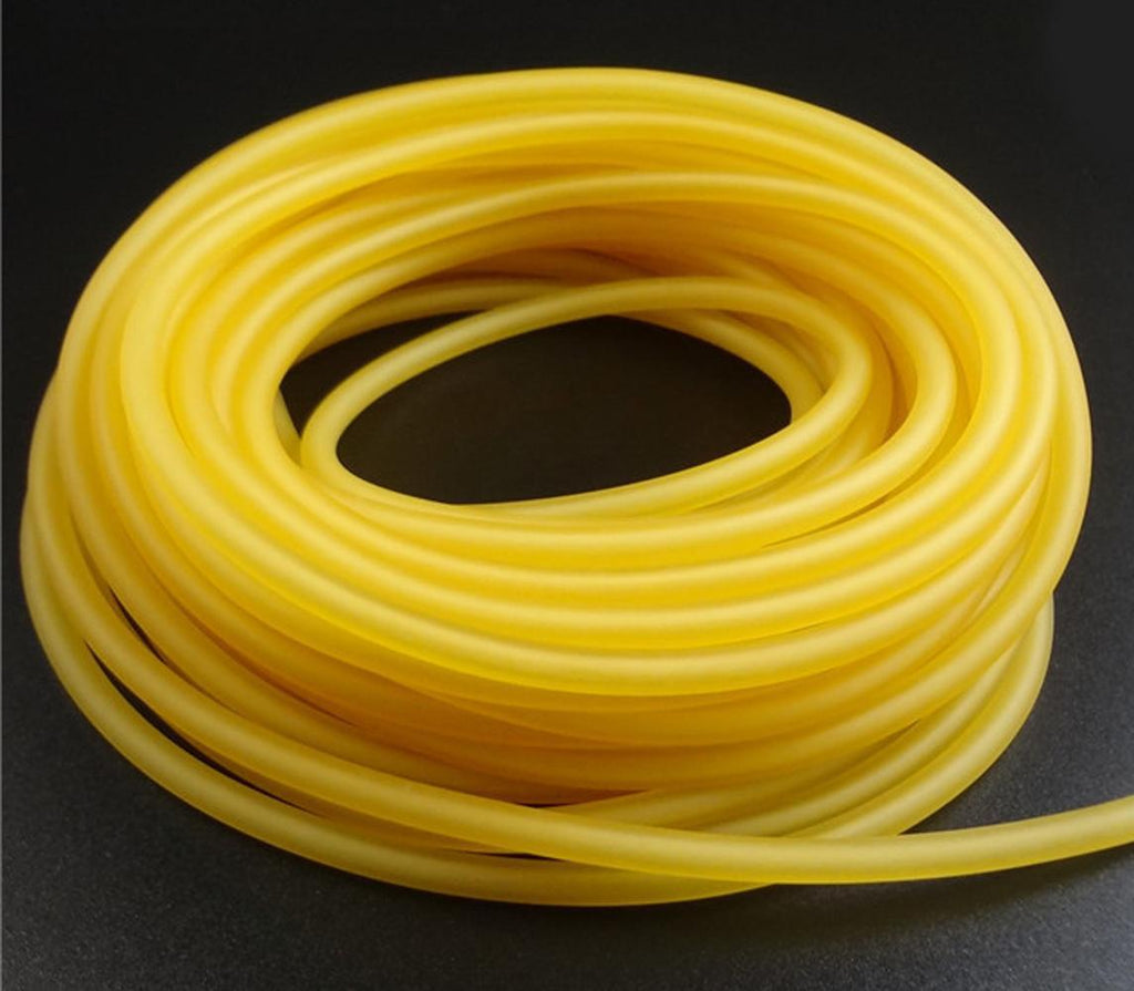 US Stock 20 Feet OD 12mm ID 8mm Rubber Hose Amber Latex Tube Bleed Tube