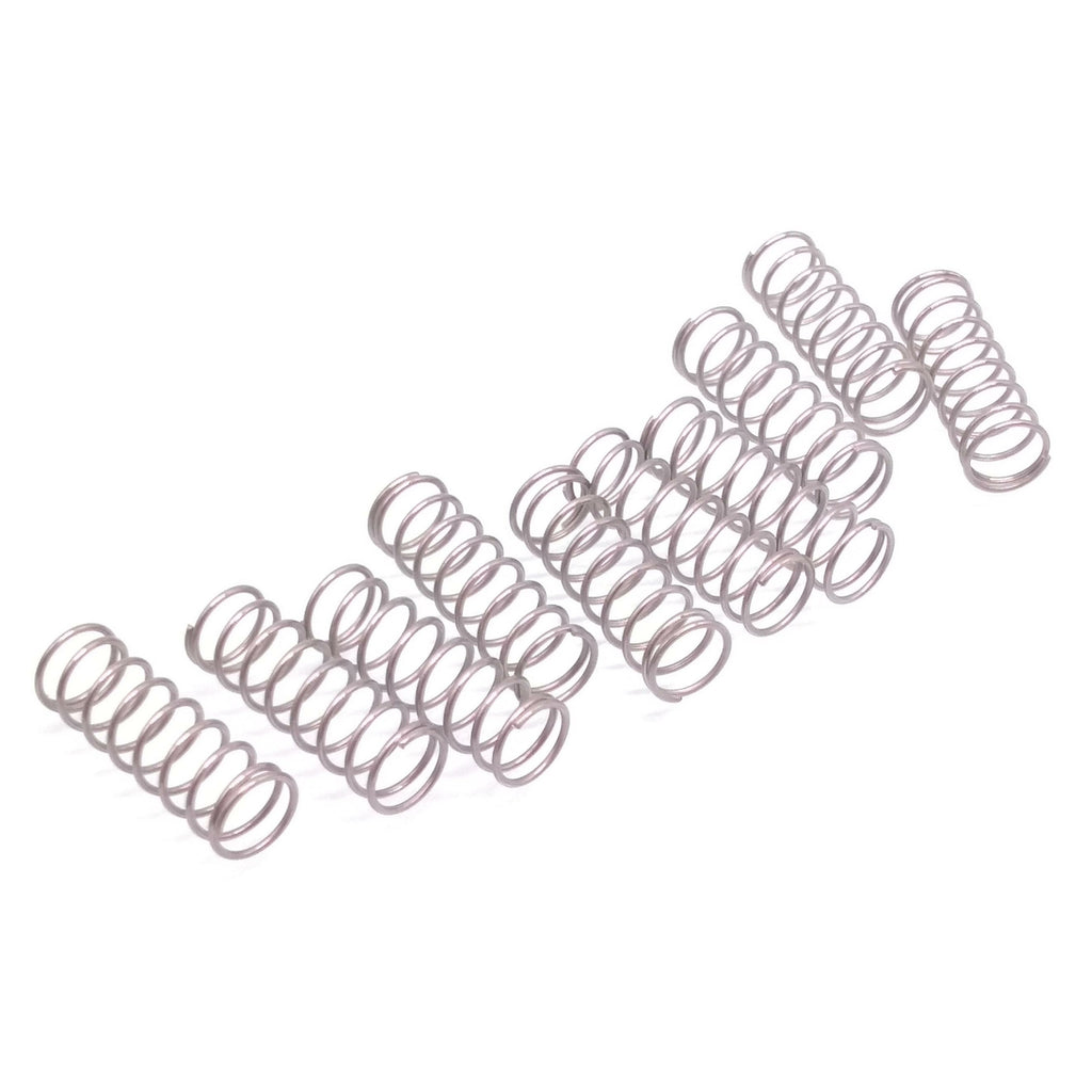 10x 0.6mm Wire Dia Stainless Steel Compression Spring Pressure OD 8mm Length 25