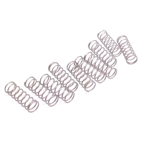 10x 0.6mm Wire Dia Stainless Steel Compression Spring Pressure OD 8mm Length 25