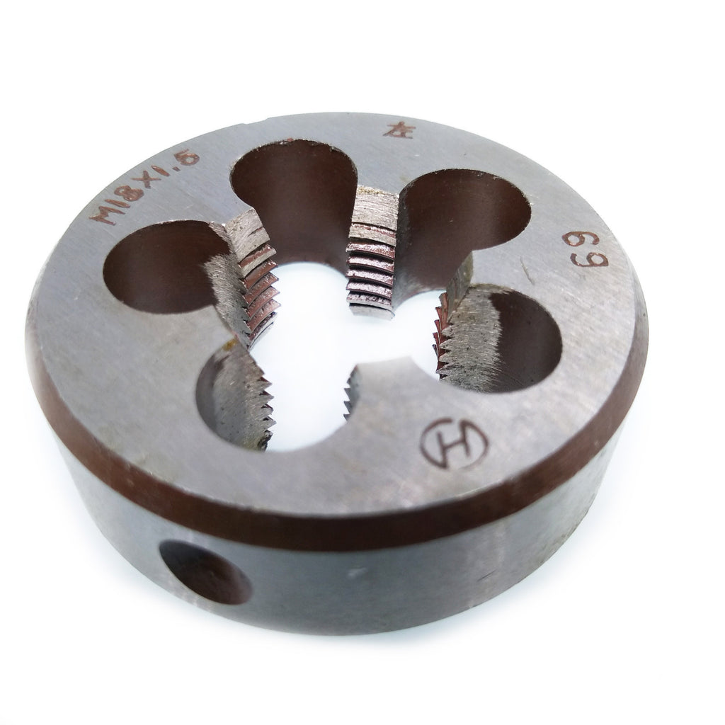 US Stock HSS 18mm x 1.5 Metric Die Left Hand Thread M18 x 1.5mm Pitch