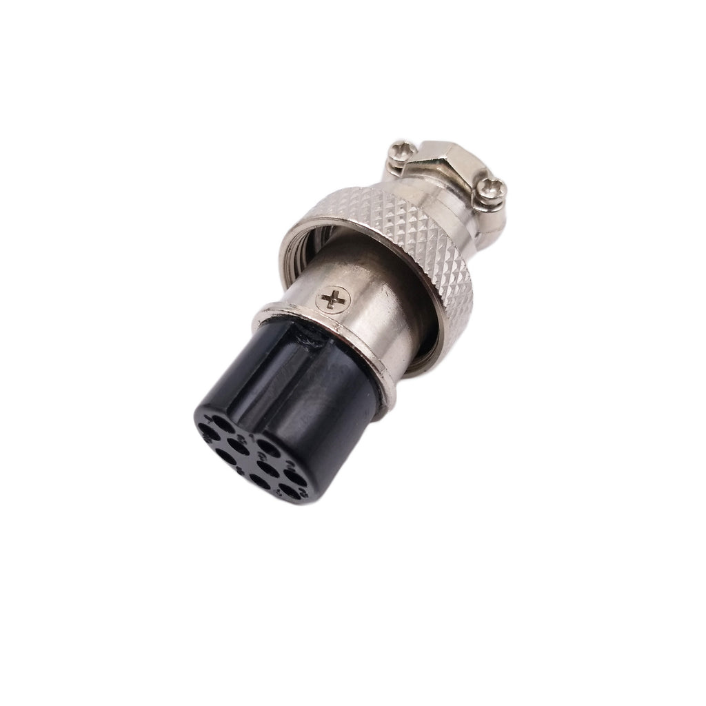 US Stock 5 Pair Aviation Plug 9 Pin Male Female Panel Wire Connector 16mm GX16-9
