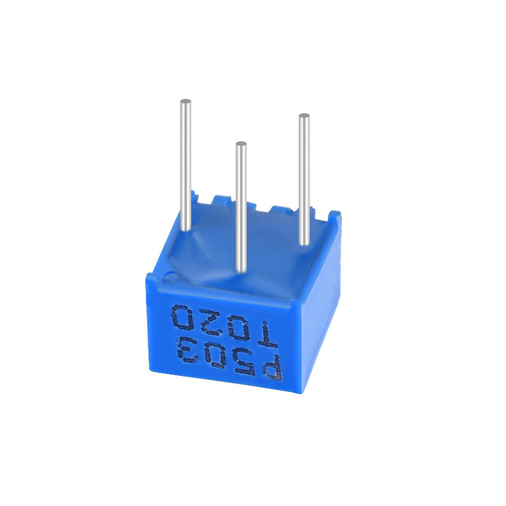 5pcs. 3362 Trimmer Potentiometer Top Adjustment Variable Resistor 50K Ohm