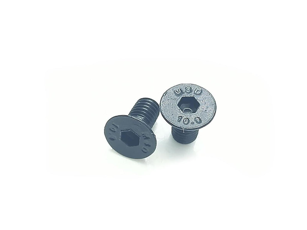 US Stock 50pc M3 x 6mm Grade 10.9 Flat Countersunk Hex Socket Bolts Screws Black