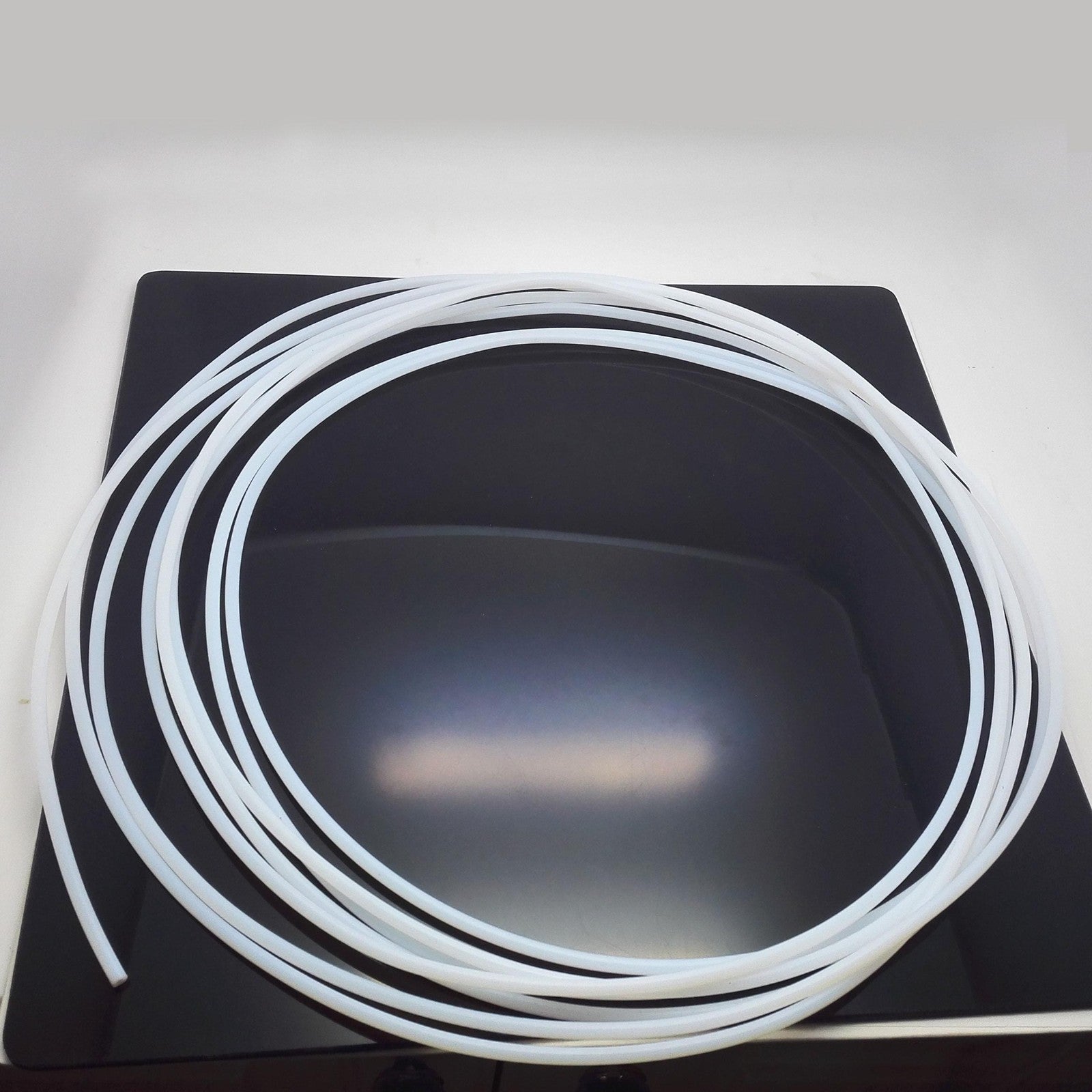 6M 20 Feet Long OD 4mm ID 2mm Polytetrafluoroethylene PTFE Tubing Tube Pipe Hose