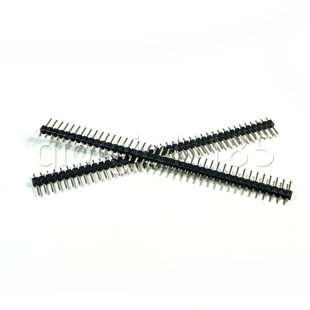 US Stock 50pcs 40-Pin 40P 2.54mm Single Row Straight Male Pin Header Strip