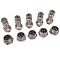 US Stock 5 Pair Aviation Plug 4 Pin Male Female Panel Wire Connector 16mm GX16-4