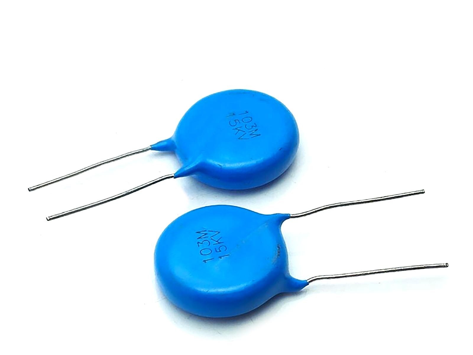 AU Stock 10pcs Ceramic Disc Capacitors 10000pf 10nf 0.01uf 103 15000V 15KV