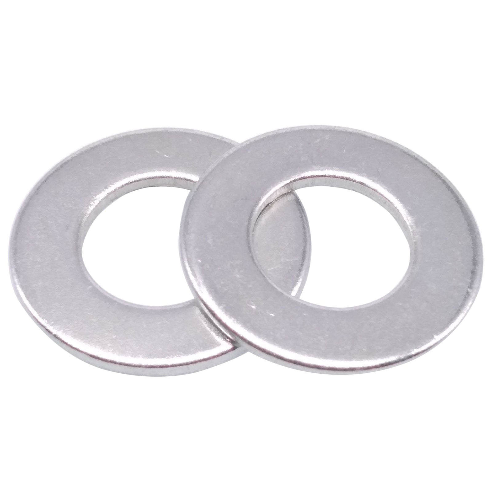 1000pcs M4 Zinc Plated Carbon Steel Flat Washers