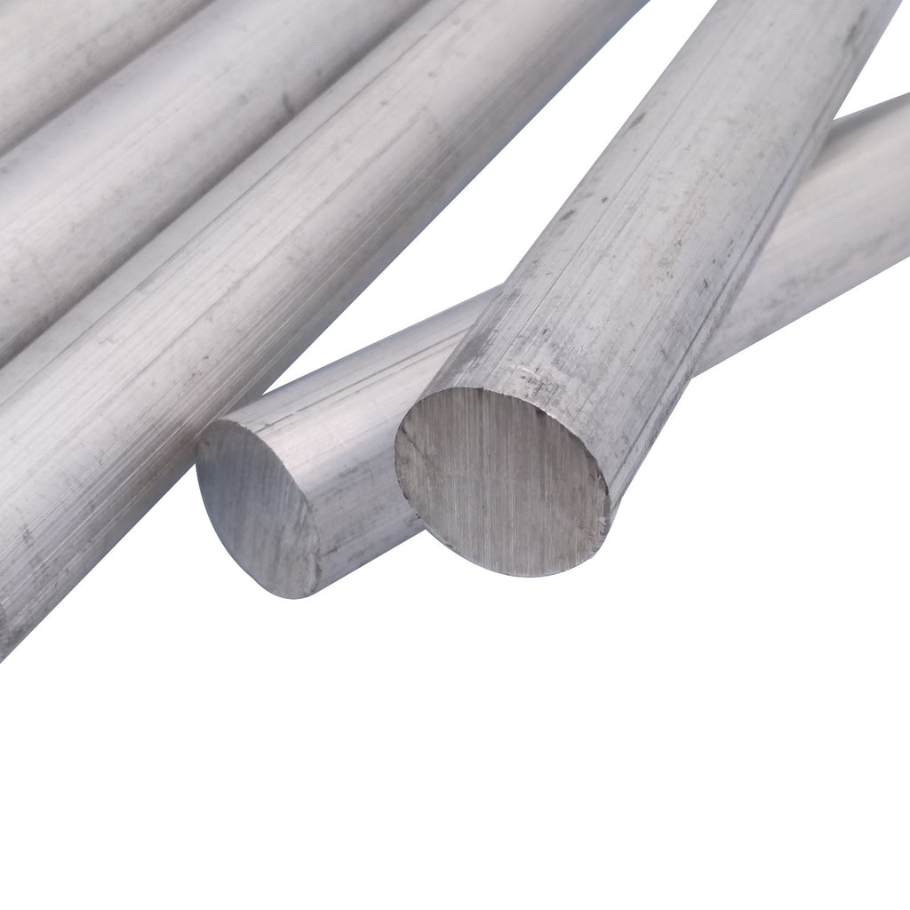 US Stock 5pcs 15mm Dia x 250mm ±10%  .59" x 9.84" Aluminum 6061 Round Rod Bar