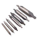 US Stock 7pcs Center Drill Set HSS Bit 1/8 5/32 3/16 5/16 1/4 3/8 1/2 inch