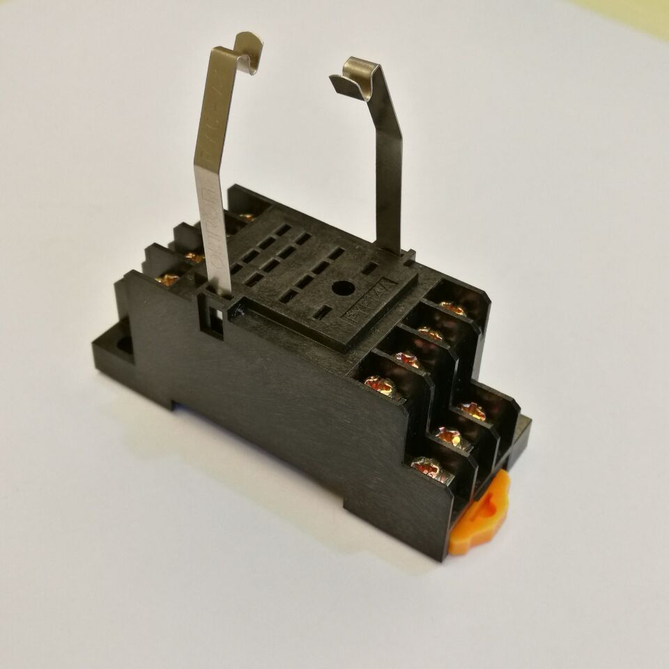 US Stock MY4N-J MY4NJ HH54P-L 12V DC Coil Cube Relay & PYF14A Socket Base