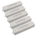 US Stock 5pcs 75 ohm 75RΩJ 10 watt Axial Ceramic Cement Power Resistor 10W