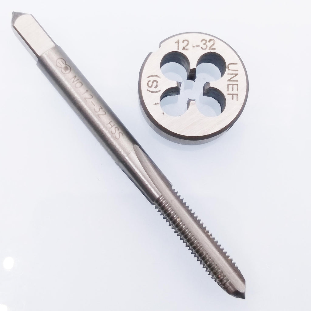 US Stock HSS 12-32 UNEF Tap & 12-32 UNEF Die Right Hand