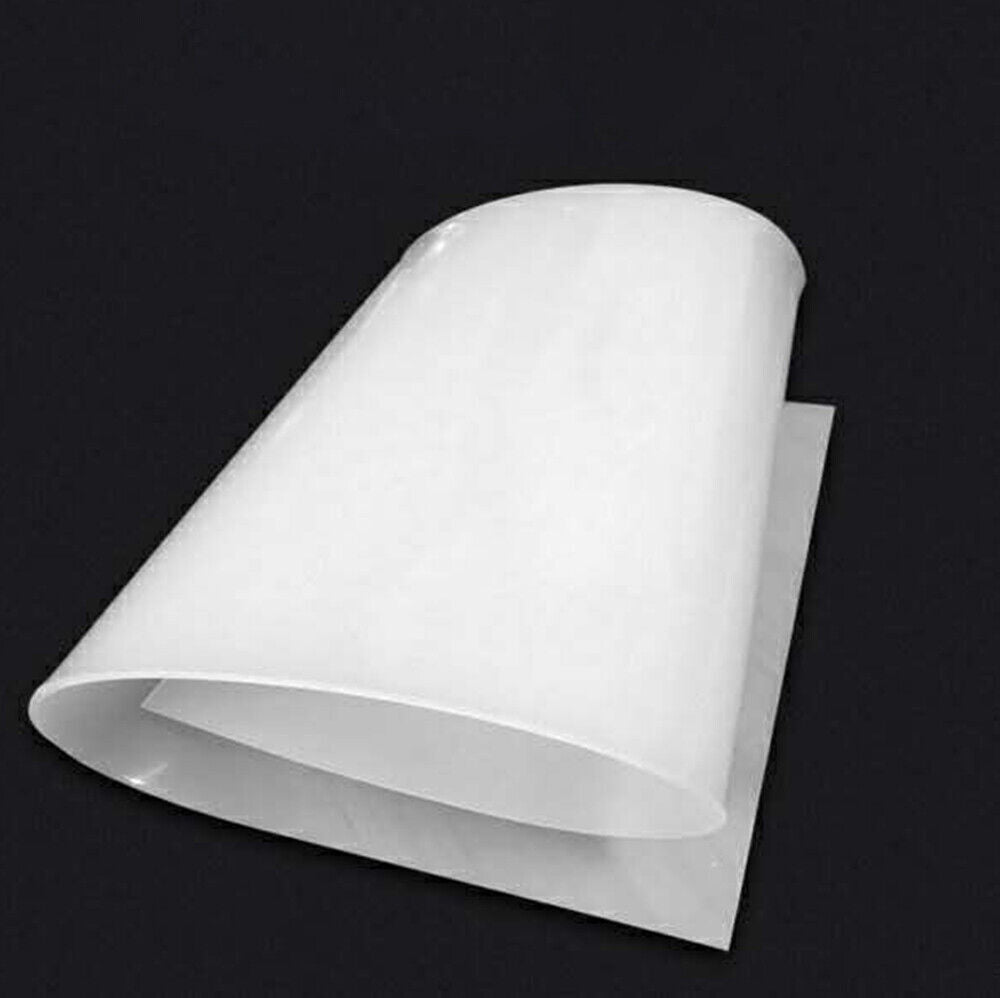 1pc 1mm ±10% Thick Silicone Rubber Sheets Film Seal Pads 500x500mm White