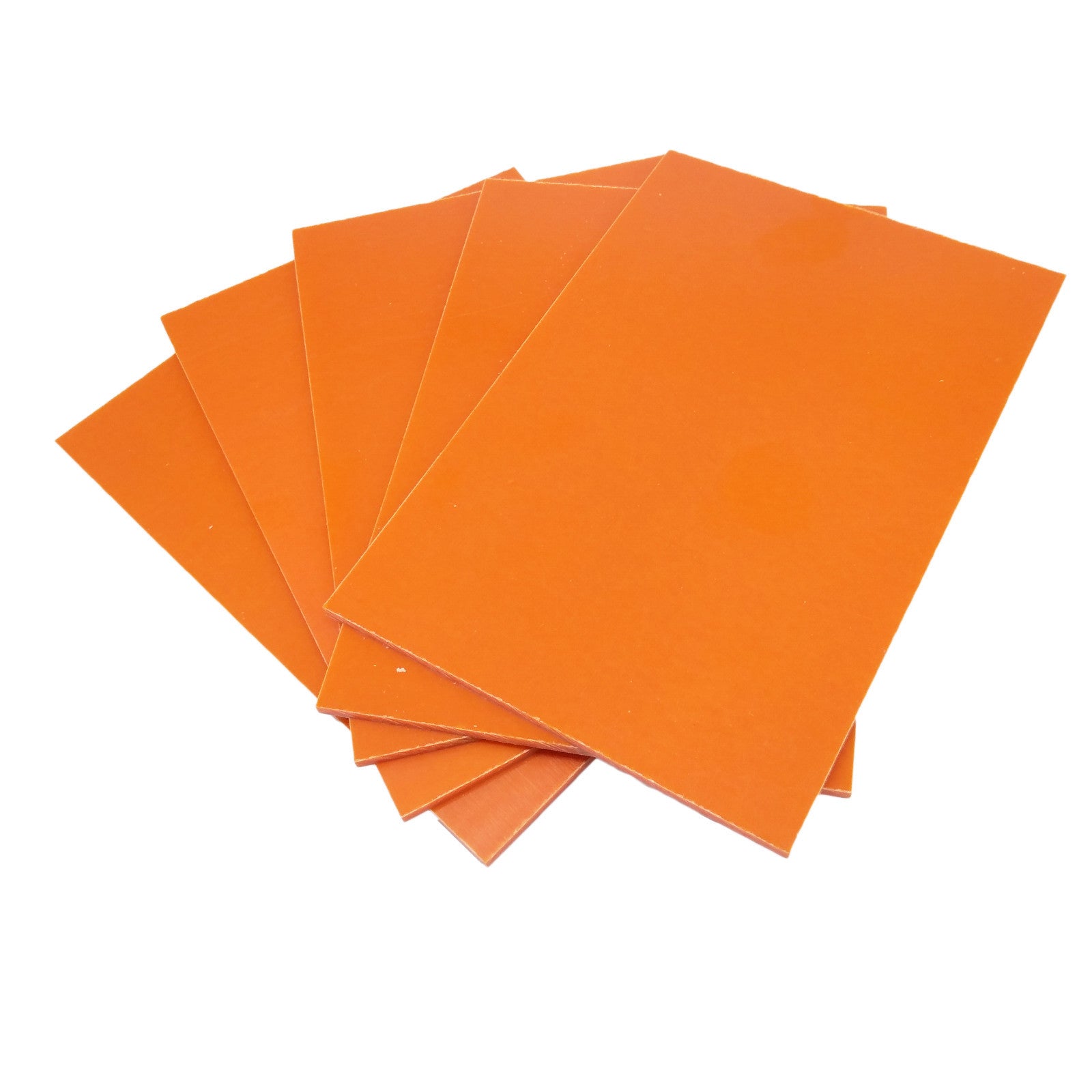 5pcs Red Bakelite Phenolic Resin Flat Plate Sheet PCB 3 ±10% x 100 x 150mm