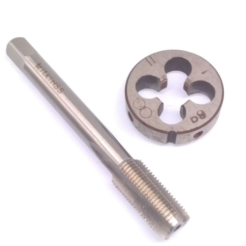 US Stock HSS M11 x 1mm Tap & M11 x 1mm Die Metric Thread Right Hand
