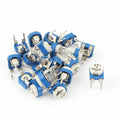 20pcs UKM-065 200 Ohm 3 Terminal Trimmer Potentiometer Adjustable Resistance