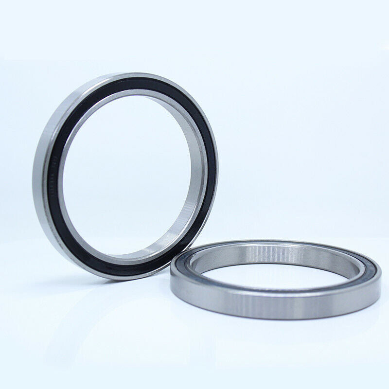 2pcs 6818-2RS 90 x 115 x 13 mm Black Rubber Sealed Ball Bearing 61818 RS 6818RS