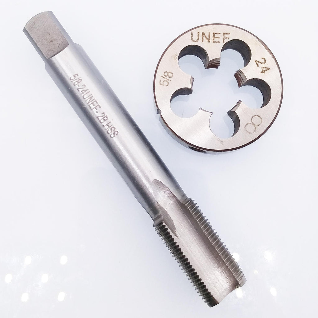 US Stock HSS 5/8-24 UNEF Tap & 5/8-24 UNEF Die Right Hand