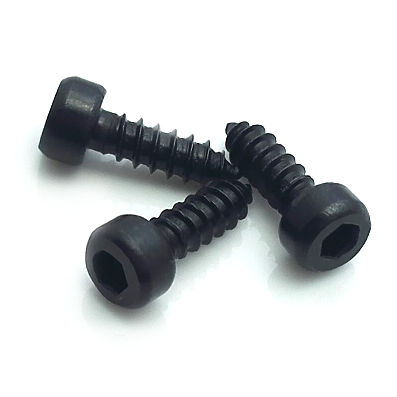 US Stock 50x  M2.5 8mm Alloy Steel Allen Hex Socket Head Cap Self-Tapping Screws