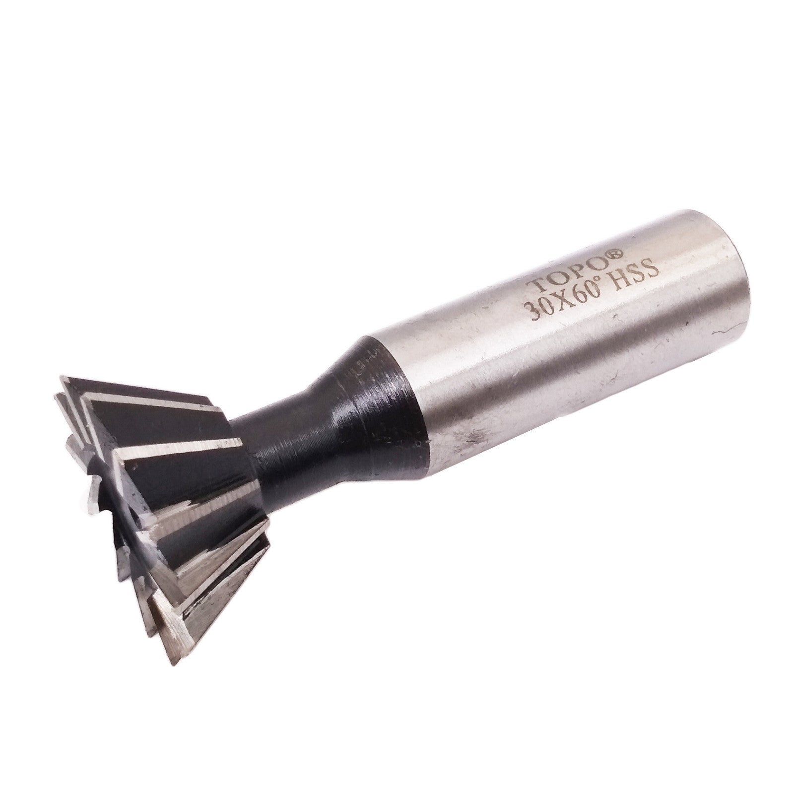 AU Stock HSS 30mm x 60 Degree Dovetail Cutter Milling End Mill High Speed Steel