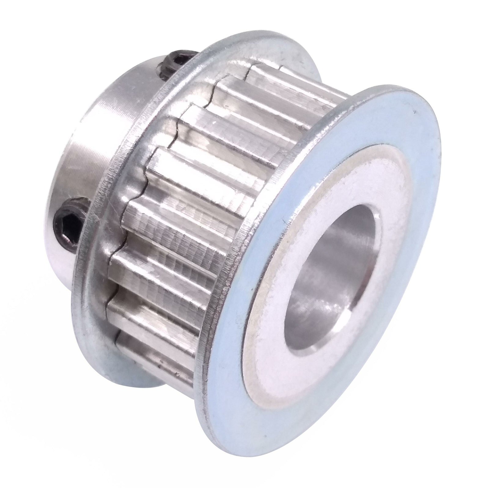 2x XL 19T Timing Belt Pulley Synchronous Wheel 14mm Bore For 10mm Width Belt