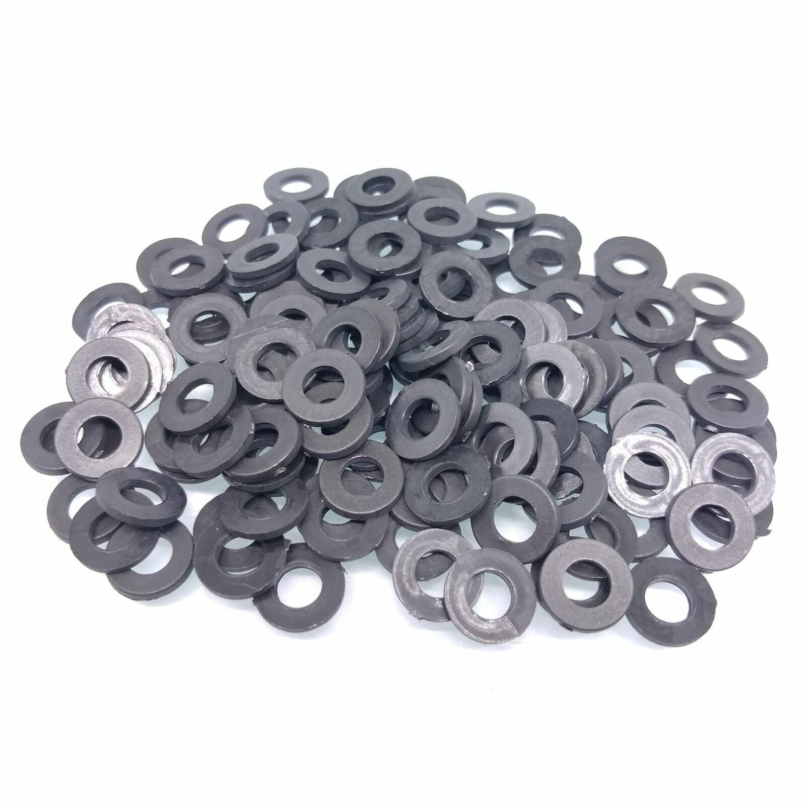 1000pcs Black Plastic Nylon Flat Spacer Washer Insulation Gasket M10 x 20 x 2mm
