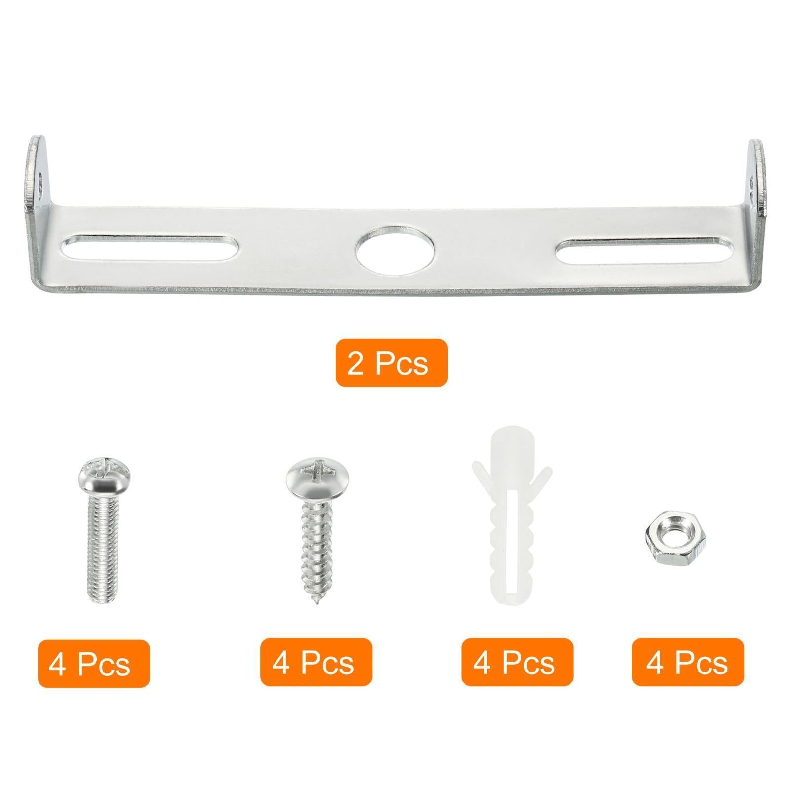2 set Ceiling Light Plate 100x18x17mm Light Fixture Chandelier Mounting Bracket