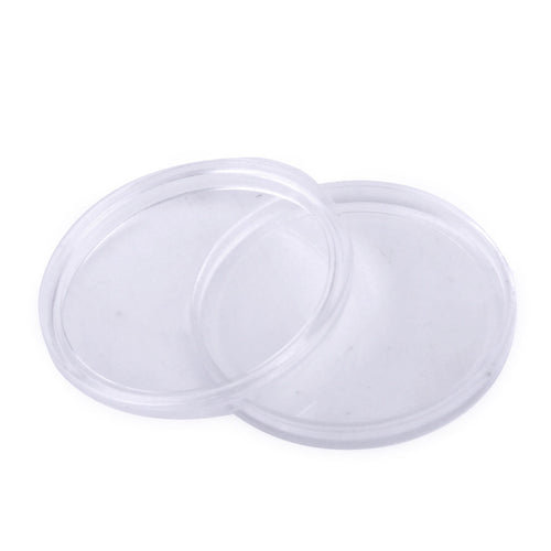 25pcs 38mm Airtight Capsule Coin Holder Case Box