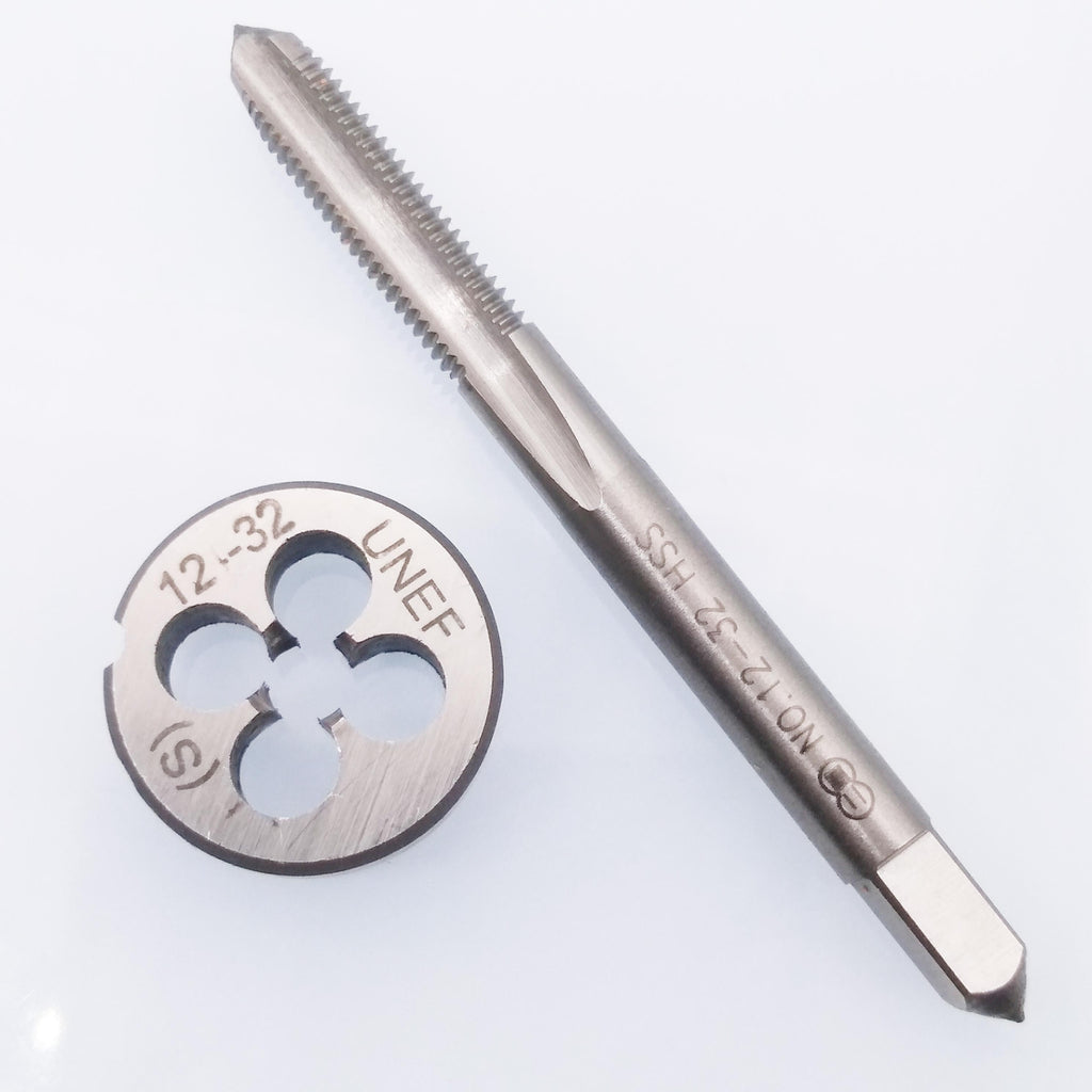US Stock HSS 12-32 UNEF Tap & 12-32 UNEF Die Right Hand
