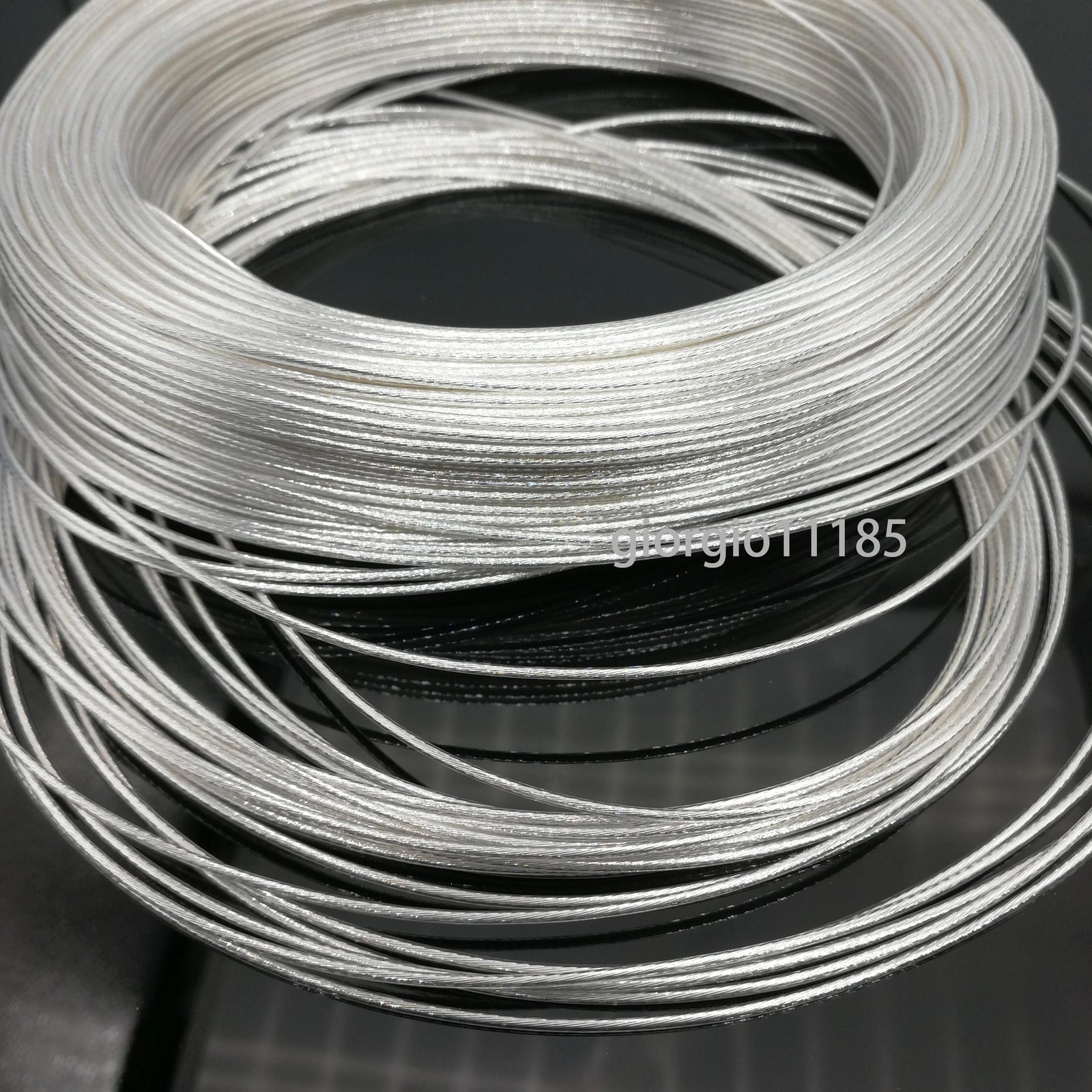 20 Feet 15 AWG High Temperature Polytetrafluoroethylene PTFE Silver Plated Wire