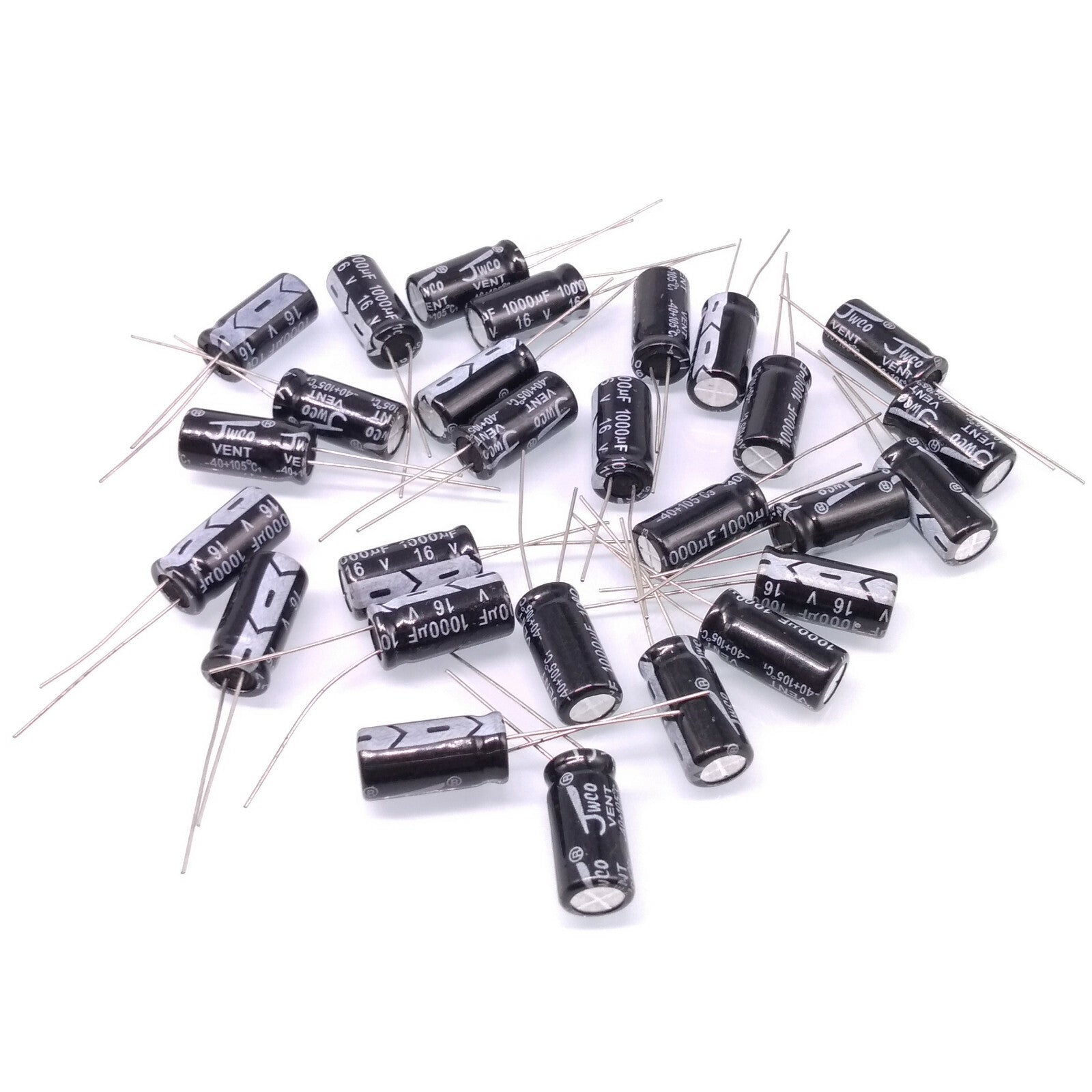 AU Stock 50pcs Electrolytic Capacitors 1000uF 1000mfd 16V +105℃ Radial 8 x 16mm